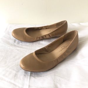Nude Jessica Simpson flats size 9.5